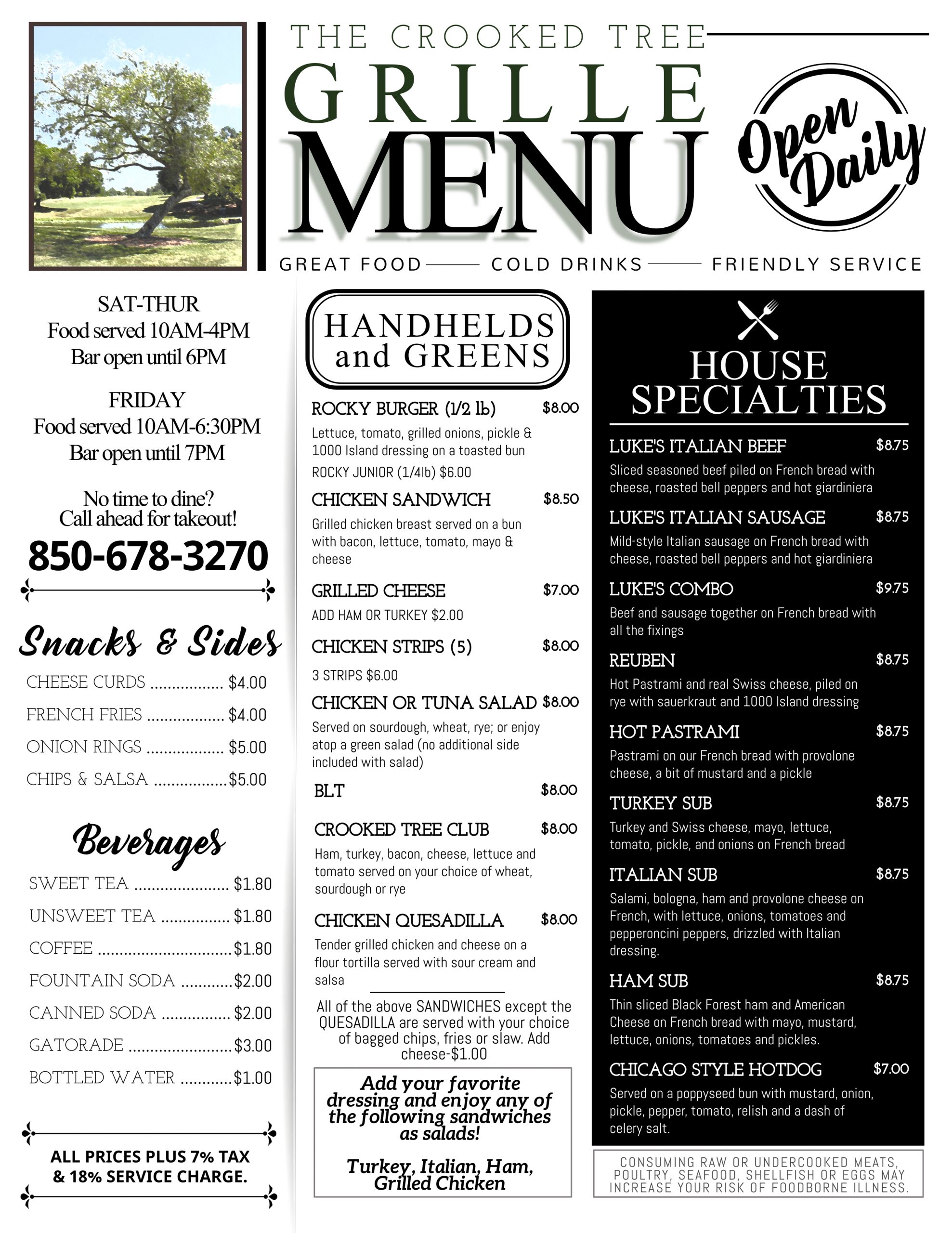 The Crooked Tree Rocky Bayou Country Club